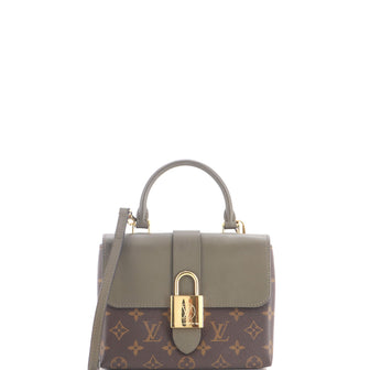 Louis Vuitton Locky Handbag Monogram Canvas with Leather BB