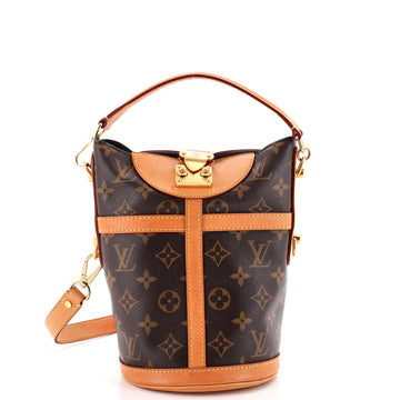 Louis Vuitton Duffle Handbag Monogram Canvas