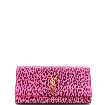 Saint Laurent Classic Monogram Clutch Printed Leather