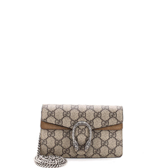 Gucci Dionysus Bag GG Coated Canvas Super Mini