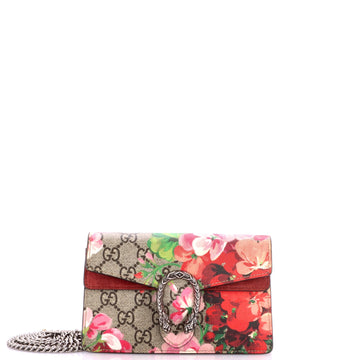 Gucci Dionysus Bag Blooms Print GG Coated Canvas Super Mini