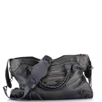 Balenciaga City Classic Studs Bag Leather Medium