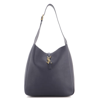 Saint Laurent Le 5 a 7 Supple Hobo Leather Large
