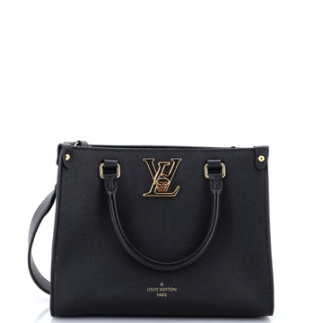 Louis Vuitton Lock & Go Handbag Leather