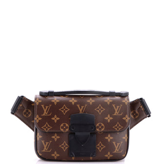 Louis Vuitton S Lock Sling Bag Macassar Monogram Canvas