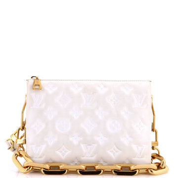 Louis Vuitton Coussin Bag Monogram Embossed Lambskin BB
