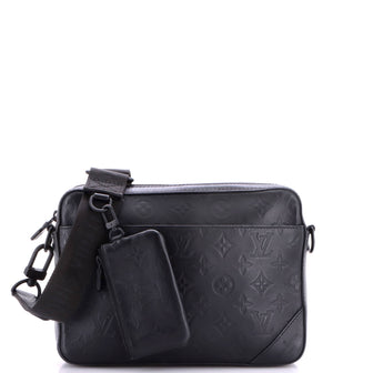 Louis Vuitton Duo Messenger Bag Monogram Shadow Leather