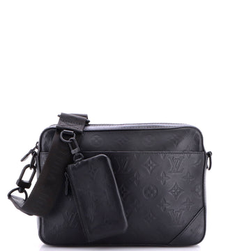 Louis Vuitton Duo Messenger Bag Monogram Shadow Leather