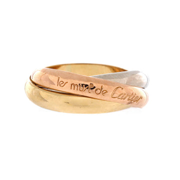 Cartier Les Must de Cartier Trinity Ring 18K Tricolor Gold