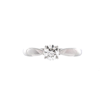 Tiffany & Co. Harmony Solitaire Ring Platinum with RBC Diamond 0.30-0.39CT