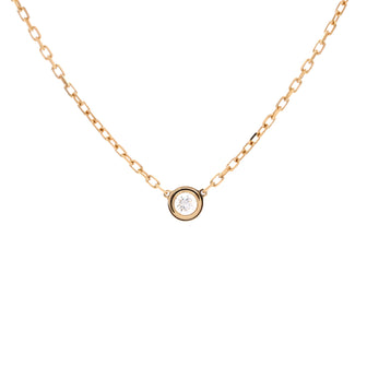 Cartier Cartier D'Amour Pendant Necklace 18K Yellow Gold and Diamond Small