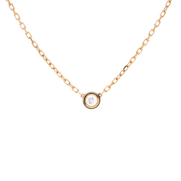 Cartier Cartier D'Amour Pendant Necklace 18K Yellow Gold and Diamond Small
