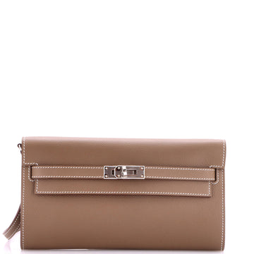 Hermes Kelly To Go Wallet Evercolor