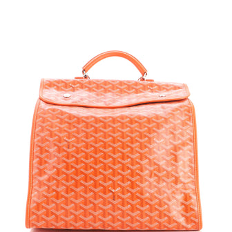 Goyard Saint Leger Briefcase Backpack Coated Canvas