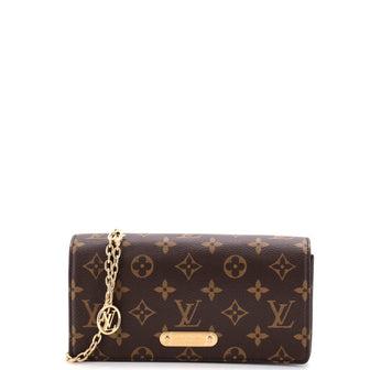 Louis Vuitton Lily Wallet on Chain Monogram Canvas