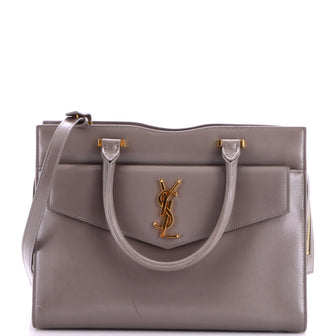 Saint Laurent Uptown Tote Leather Medium