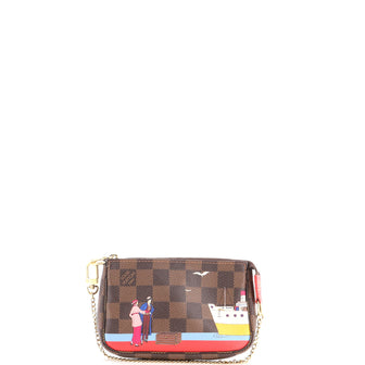 Louis Vuitton Pochette Accessoires Limited Edition Damier Mini