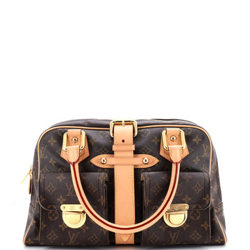 Louis Vuitton Manhattan Handbag Monogram Canvas GM