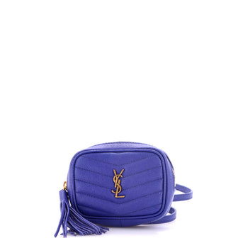 Saint Laurent Lou Camera Bag Matelasse Chevron Leather Baby