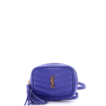 Saint Laurent Lou Camera Bag Matelasse Chevron Leather Baby
