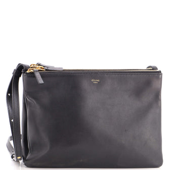 Celine Trio Crossbody Bag Leather Large