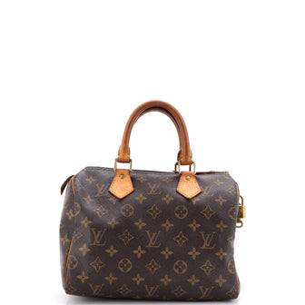 Louis Vuitton Speedy Handbag Monogram Canvas 25