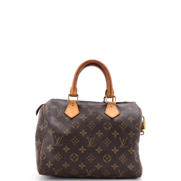Louis Vuitton Speedy Handbag Monogram Canvas 25