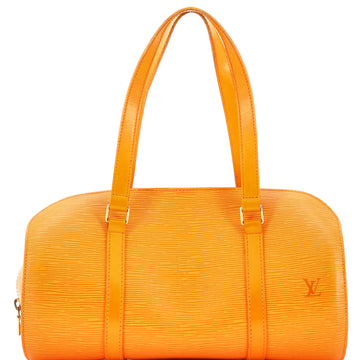 Louis Vuitton Soufflot Handbag Epi Leather