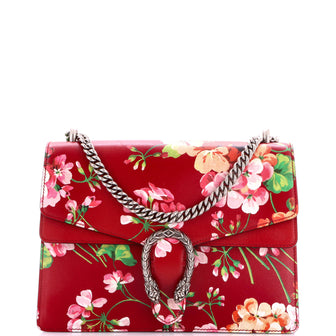 Gucci Dionysus Bag Blooms Print Leather Medium
