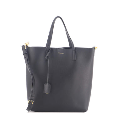 Saint Laurent Shopper Tote Leather Toy