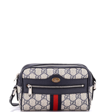 Gucci Ophidia Shoulder Bag GG Coated Canvas Mini