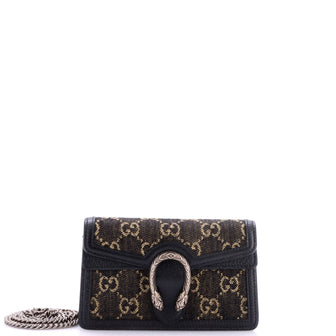Gucci Dionysus Bag GG Denim Super Mini