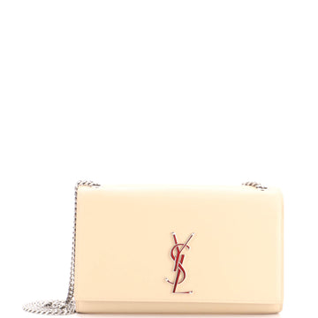 Saint Laurent Classic Monogram Crossbody Bag Grainy Leather Medium