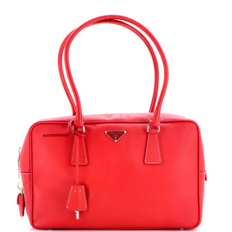 Prada Bauletto Bag Saffiano Leather Medium