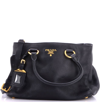 Prada Convertible Shopping Tote Vitello Daino Medium