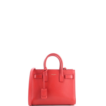 Saint Laurent Sac de Jour Bag Leather Nano
