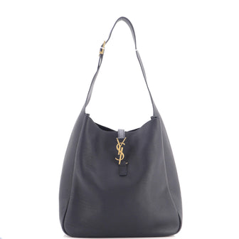Saint Laurent Le 5 a 7 Supple Hobo Leather Large