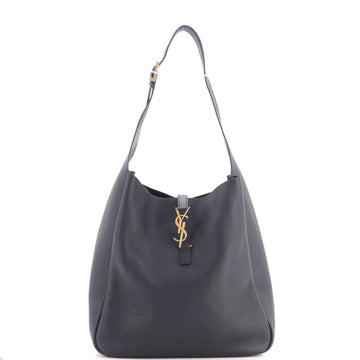Saint Laurent Le 5 a 7 Supple Hobo Leather Large