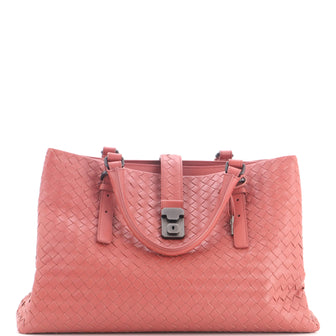 Bottega Veneta Roma Bag Intrecciato Nappa Medium