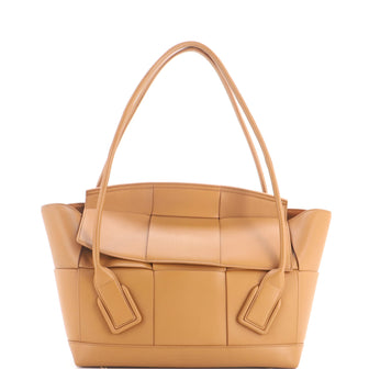 Bottega Veneta Arco Bag Maxi Intrecciato Leather Medium