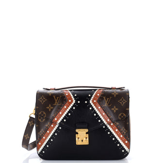 Louis Vuitton Pochette Metis Limited Edition Brogue Reverse Monogram Canvas and Leather