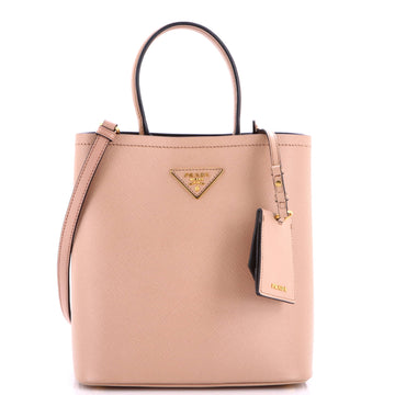 Prada Panier Bucket Bag Saffiano Leather Medium