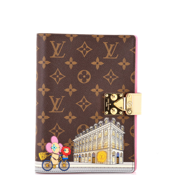 Louis Vuitton Paul Notebook Cover Limited Edition Vivienne Xmas