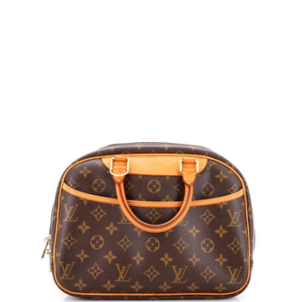 Louis Vuitton Trouville Handbag Monogram Canvas