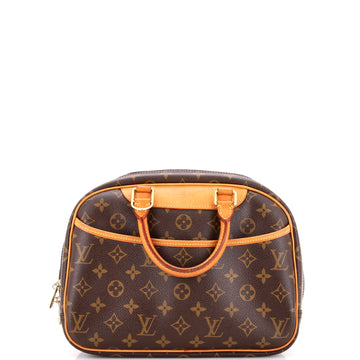 Louis Vuitton Trouville Handbag Monogram Canvas