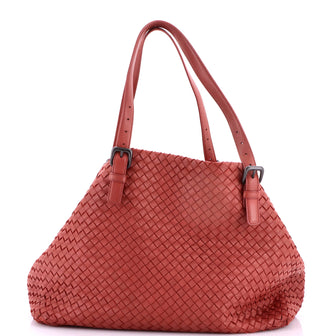 Bottega Veneta A-Shape Tote Intrecciato Nappa Large
