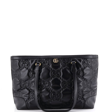 Gucci Ophidia Open Tote GG Matelasse Leather Medium