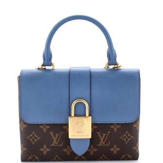 Louis Vuitton Locky Handbag Monogram Canvas with Leather BB