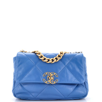 Chanel 19 Flap Bag Quilted Leather Medium