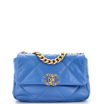 Chanel 19 Flap Bag Quilted Leather Medium